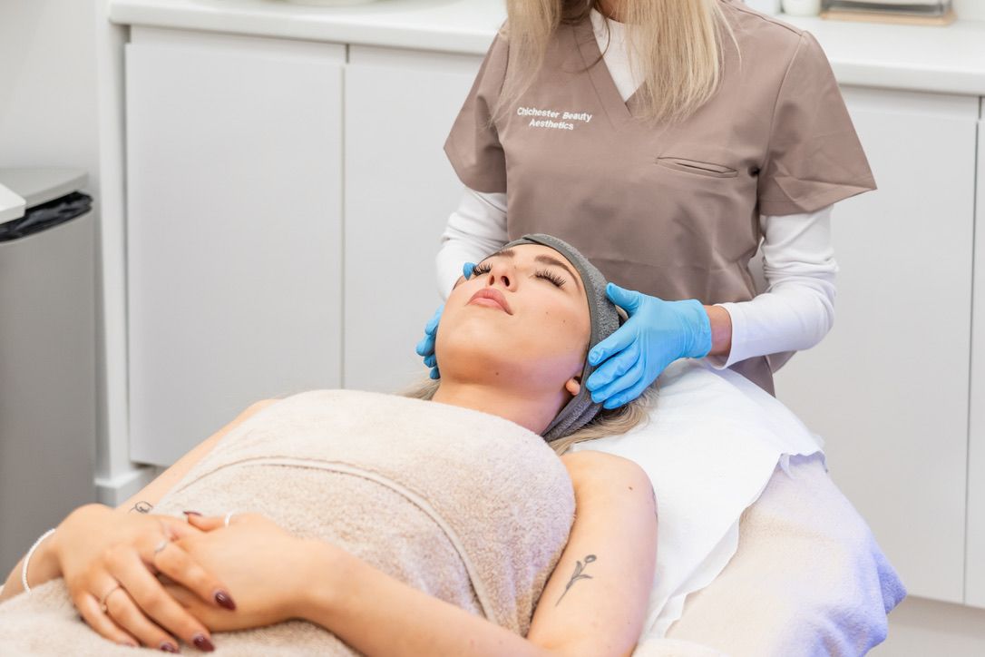 Skin treatment in a Group clinic